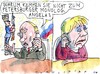 Cartoon: Dialog (small) by Jan Tomaschoff tagged putin,russland,dialog,deeskalation