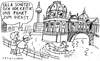 Cartoon: Dienstboot (small) by Jan Tomaschoff tagged dienstwagen,affäre,ulla,schmidt,spd,gesundheitsministerin