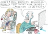 Cartoon: digital (small) by Jan Tomaschoff tagged behörden,digitalisierung,postfach