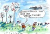 Cartoon: drohne (small) by Jan Tomaschoff tagged energy,wind,power