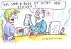 Cartoon: E-Book (small) by Jan Tomaschoff tagged ebook buch lesen literatur medien kindle