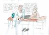 Cartoon: Ehrlichkeit (small) by Jan Tomaschoff tagged krebs,vertrauen,arzt,patient,aufklärung