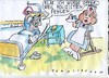 Cartoon: Fachkräftemangel (small) by Jan Tomaschoff tagged mangel,krankenschwestern,polizisten