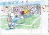 Cartoon: FIFA (small) by Jan Tomaschoff tagged fifa,fussball,korruption,sommermärchen
