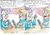 Cartoon: Finanzcrash (small) by Jan Tomaschoff tagged finanzen,banken,börse