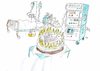 Cartoon: Geburtstag (small) by Jan Tomaschoff tagged krankenhaus,zuwendung,pflege