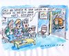 Cartoon: gefunkt (small) by Jan Tomaschoff tagged arzt,artzbesuch,krankenkasse,liebe