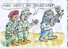 Cartoon: gemäßigt (small) by Jan Tomaschoff tagged radikale,terror