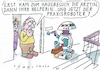 Cartoon: Hausbesuch (small) by Jan Tomaschoff tagged gesundheit,arzt,zuwendung,digitalisierung,roboter