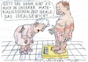 Cartoon: Ideal (small) by Jan Tomaschoff tagged ideale,übergewicht,gesundheit