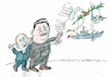 Cartoon: Initiative (small) by Jan Tomaschoff tagged china,frieden,russland,rüstung