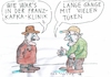 Cartoon: Kafka (small) by Jan Tomaschoff tagged klinik,horror,absurdes,gesundheit