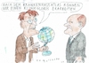 Cartoon: Kliniken (small) by Jan Tomaschoff tagged kliniken,gesundheit,geld,reform