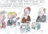 Cartoon: Klinikstreichung (small) by Jan Tomaschoff tagged lauterbachg,kliniksterben,bürokratie