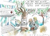 Cartoon: Mangel (small) by Jan Tomaschoff tagged medizin,krankenhaus,fachkräftemangel