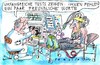 Cartoon: Medizintechnik (small) by Jan Tomaschoff tagged medizin,technik,zuwendung,seele