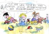 Cartoon: Meeting in Kita (small) by Jan Tomaschoff tagged kinder,handys,kitas