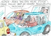 Cartoon: Pendeln (small) by Jan Tomaschoff tagged infrastruktur,auto,stau,pendlerpauschale