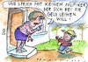 Cartoon: Politiker (small) by Jan Tomaschoff tagged politiker