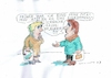 Cartoon: Raumpflegerin (small) by Jan Tomaschoff tagged sprache,vertuschung,soziales,armut