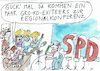 Cartoon: Regionalkonferenz (small) by Jan Tomaschoff tagged spd,groko