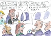 Cartoon: Schmerzhaft (small) by Jan Tomaschoff tagged lauterbach,gesundheit,krankenhaus,reform