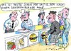 Cartoon: Senioren (small) by Jan Tomaschoff tagged alte,senioren,demografie,rente,altersarmut,junkfood,burger
