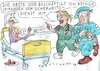 Cartoon: Sicherheit (small) by Jan Tomaschoff tagged gesundheit,krankenhaus,sicherheit,gewalt