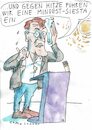 Cartoon: Siesta (small) by Jan Tomaschoff tagged hitze,gesundheit,lauterbach,siesta