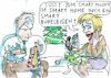 Cartoon: smart (small) by Jan Tomaschoff tagged smart,home,hausarbeit,digitalisierung