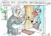 Cartoon: Sonntagsfrage (small) by Jan Tomaschoff tagged wahlen,meinungsumfragen
