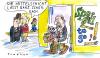 Cartoon: Spargel (small) by Jan Tomaschoff tagged spargel,mittelschicht,wirtschaftskrise