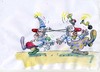 Cartoon: Spass (small) by Jan Tomaschoff tagged clowns,humor
