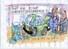 Cartoon: Subventionsbrems (small) by Jan Tomaschoff tagged auto