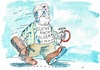 Cartoon: Suche (small) by Jan Tomaschoff tagged ärzte,demografie,alter,rente