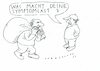 Cartoon: Symptomlast (small) by Jan Tomaschoff tagged gesundheit,krankheit,symptome