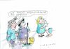 Cartoon: Therapie (small) by Jan Tomaschoff tagged corona,trump,desinfektion,reinigung
