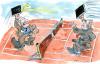 Cartoon: Tie Break (small) by Jan Tomaschoff tagged tennis,sports,business