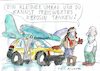 Cartoon: Treibstoff (small) by Jan Tomaschoff tagged benzin,kerosin,fliegen,fahren