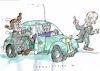 Cartoon: Trittbrettfahrer (small) by Jan Tomaschoff tagged habeck,gasumlage,energiekrise