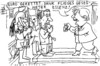 Cartoon: TV-Pfarrer Jürgen Fliege (small) by Jan Tomaschoff tagged fliege,essenz