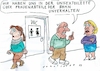 Cartoon: Unisex (small) by Jan Tomaschoff tagged gender,sex,frauen,gewalt,belästigung,coedukation