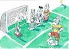 Cartoon: Urweil (small) by Jan Tomaschoff tagged fussball,schiri,elfmeter