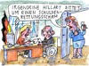 Cartoon: USA (small) by Jan Tomaschoff tagged usa,staatsverschuldung,hillary,clinton