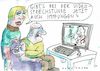 Cartoon: Videosprechstunde (small) by Jan Tomaschoff tagged arzt,viedosprechstunde,kontakt