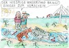 Cartoon: Wasserstand (small) by Jan Tomaschoff tagged trockenheit,flüsse,straßen,infrastruktur