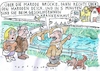 Cartoon: Wege (small) by Jan Tomaschoff tagged nrücken,deiche,krankenjäuser,missmanagement
