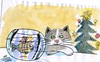 Cartoon: Weihnachtsgeschenk (small) by Jan Tomaschoff tagged weihnachten,geschenke