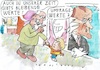 Cartoon: Werte (small) by Jan Tomaschoff tagged merz,klingbeil,spd,cdu,umfragen,tief