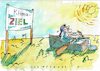 Cartoon: Ziele (small) by Jan Tomaschoff tagged klima,hitze,dürre